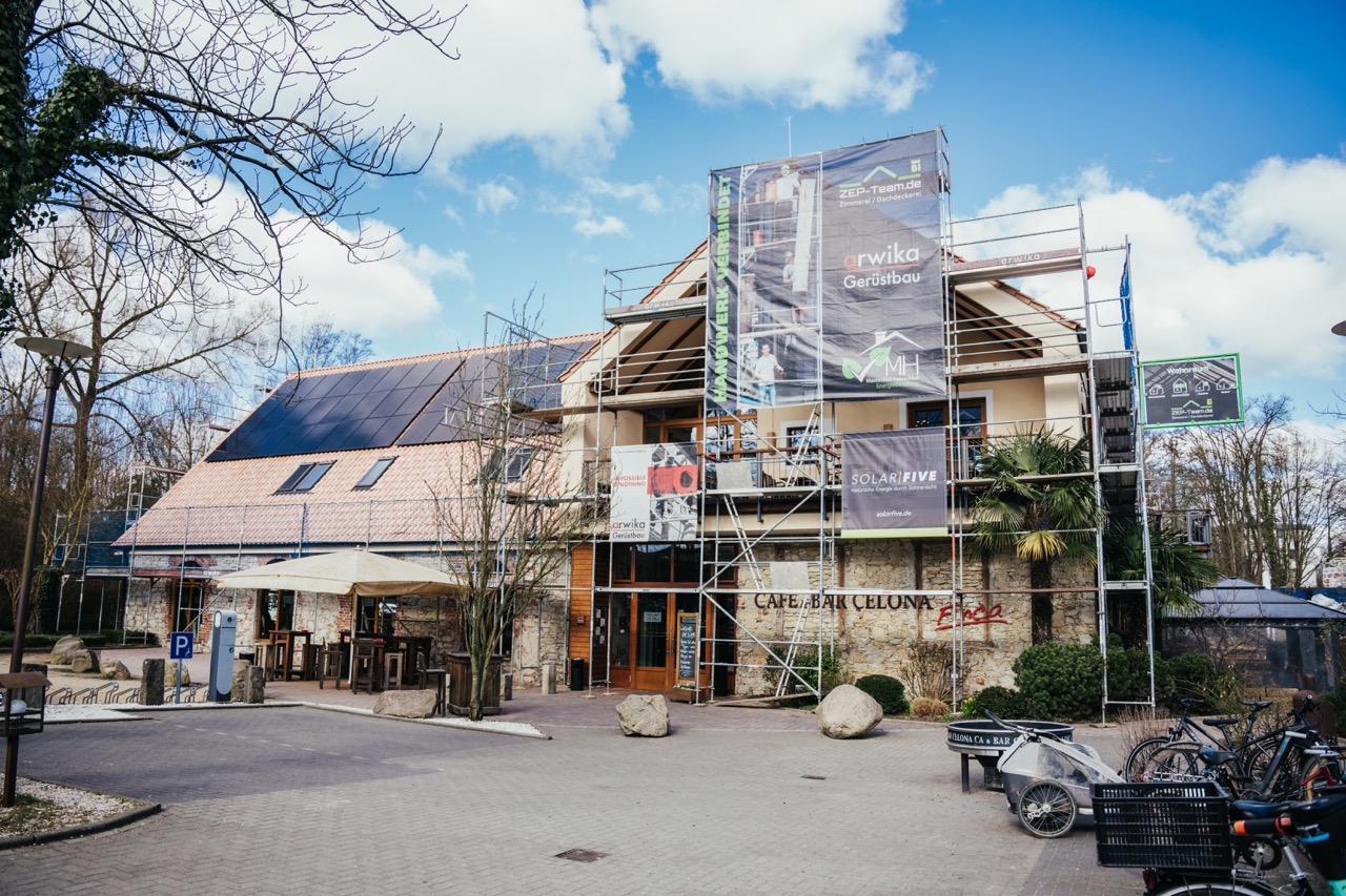 Solarfive Photovoltaik Referenz Bar-Celona PV-Anlage